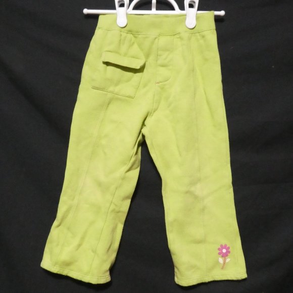 Bright Green Children's Sweatpants | 4T | GUC - Picture 1 of 16